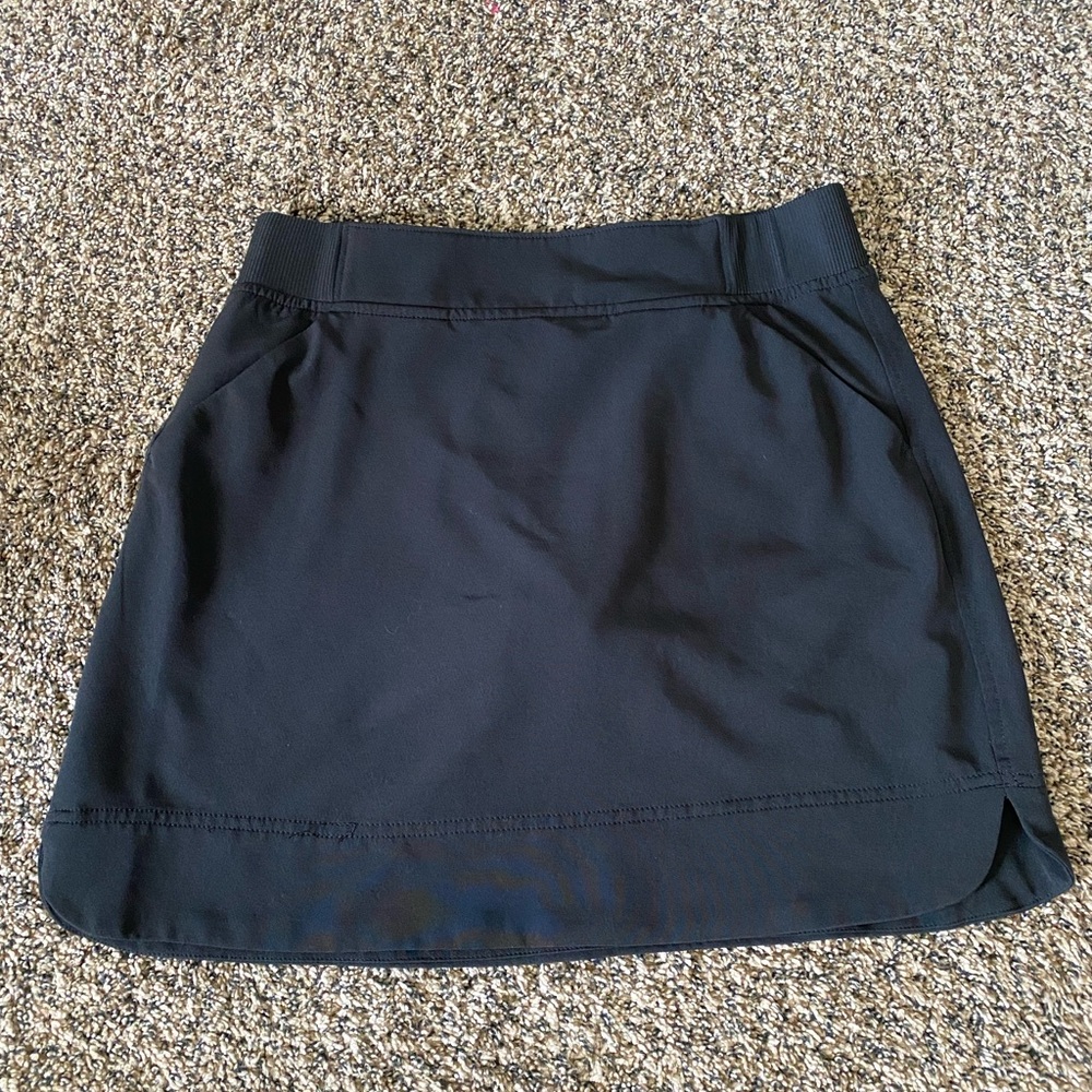 Black tennis skirt